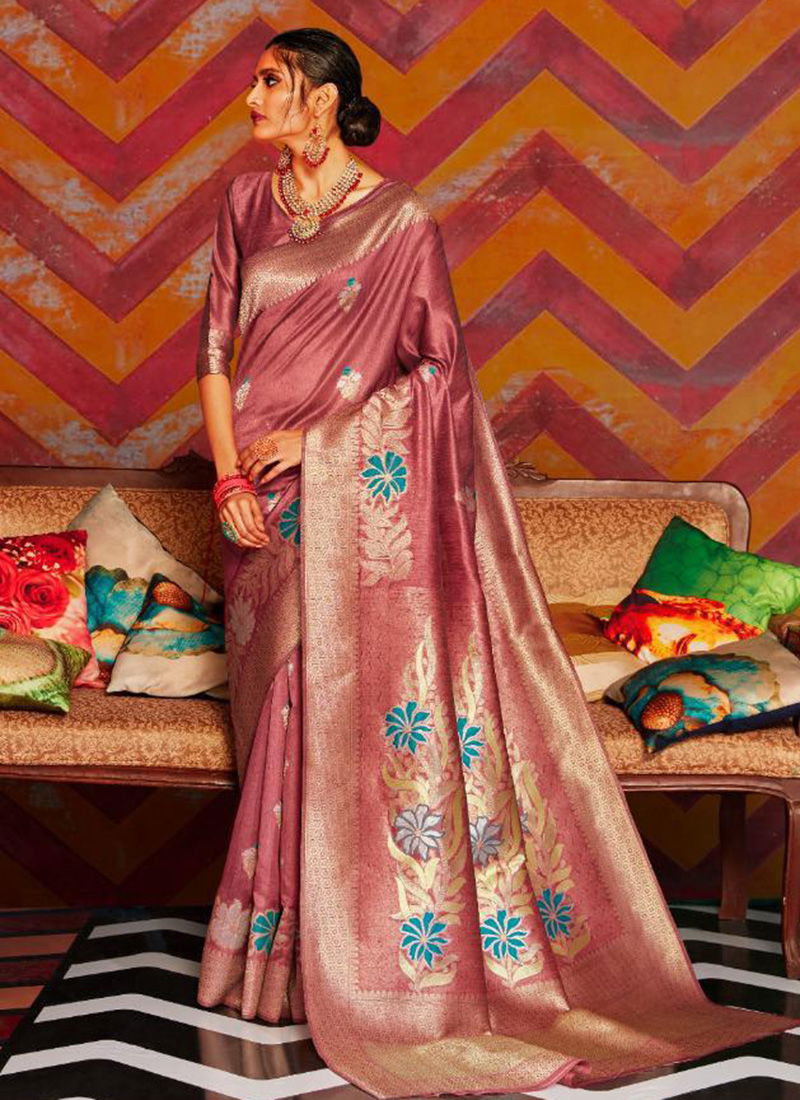 Kandira Exclusive Handloom Silk Weaving Sarees Collection 116001-116006
